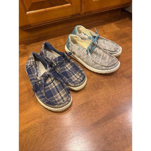 Woman’s hey dude, sneaker bundle size 8 - Picture 8 of 8